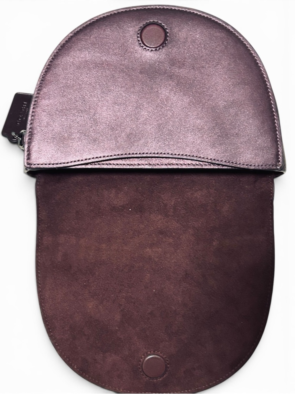 COACH Ellen Crossbody Nappa Leather w/ Linear Quilting - Picture 9 of 13